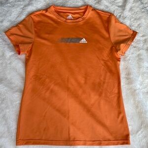 Boys Orange‎ Adidas Shirt